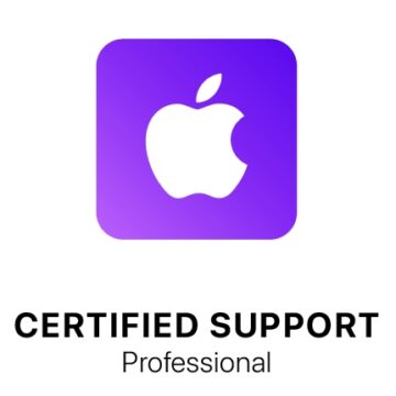 Apple Certified Support Professional certification badge